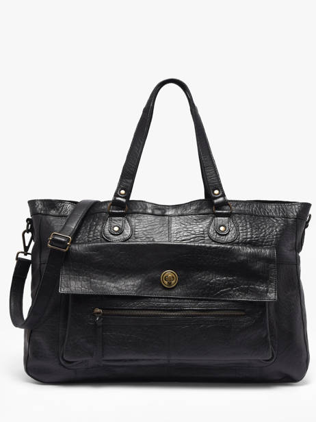 Shoulder Bag Totally Royal Leather Pieces Black totally royal 17055349