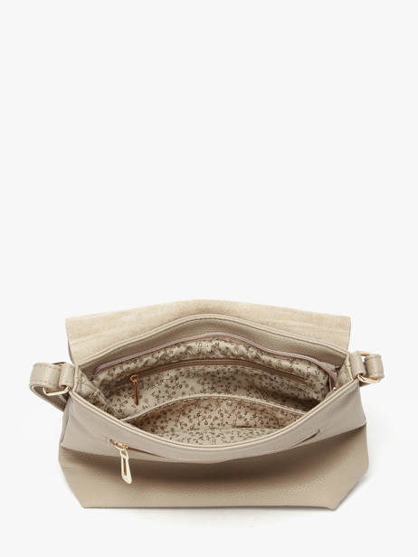Sac Bandoulière Grained Miniprix Beige grained F7557OR vue secondaire 1