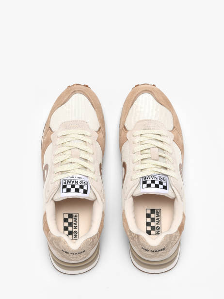 Sneakers En Cuir No name Beige women IPME0404 vue secondaire 3