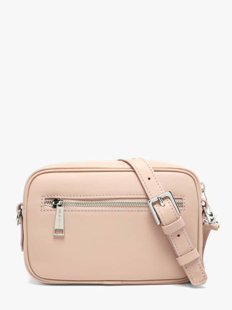 Shoulder Bag Donna Ama Leather Lancaster Pink donna ama 66 other view 4