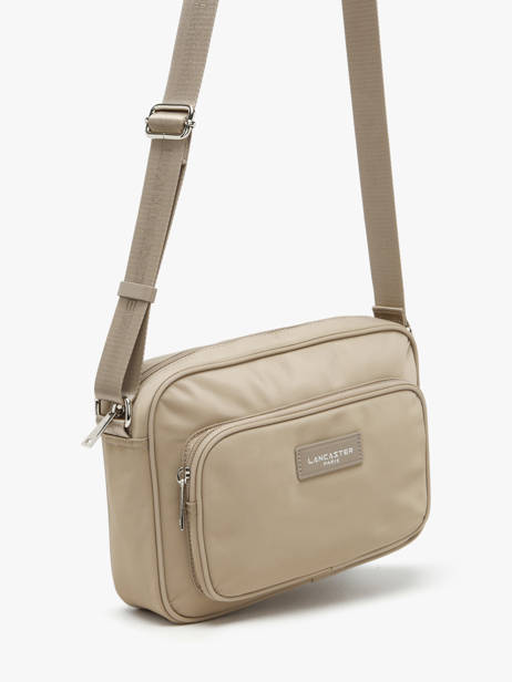 Shoulder Bag Basic Vita Nylon Lancaster Beige basic vita 77 other view 2