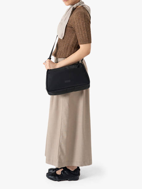 Shoulder Bag Moss Recycled Polyester Ucon acrobatics Black moss MO other view 1