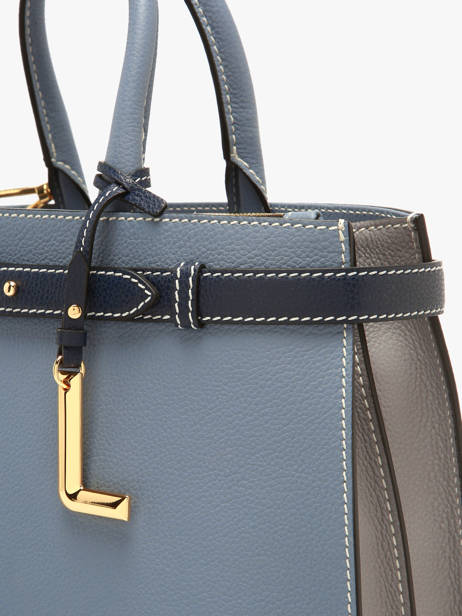 Satchel Faubourg Leather Lancel Blue faubourg A13548 other view 3