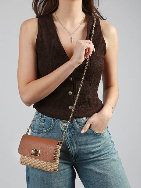 Shoulder Bag Capri Milano Brown capri CP25112 other view 1