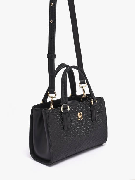 Sac Porté Main Th Daily Polyester Tommy hilfiger Noir th daily AW18416 vue secondaire 2