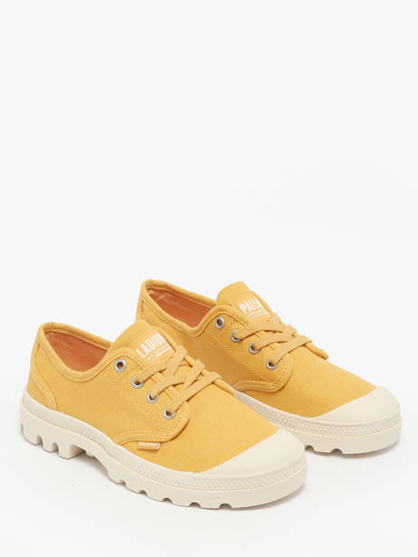 Sneakers Palladium Jaune women 92351220 vue secondaire 1