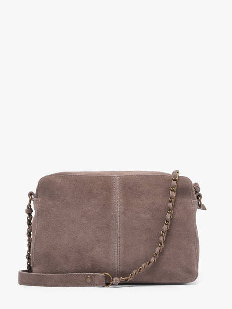 Sac Bandoulière Naina Cuir Pieces Marron naina 17100639 vue secondaire 4