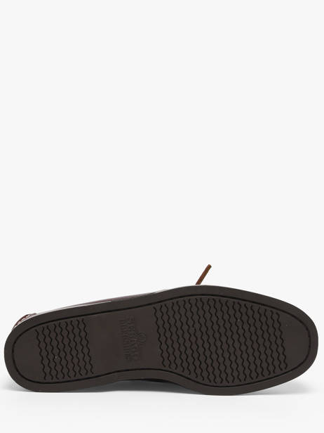 Chaussures Bateau En Cuir Sebago Marron men 70000G0 vue secondaire 5