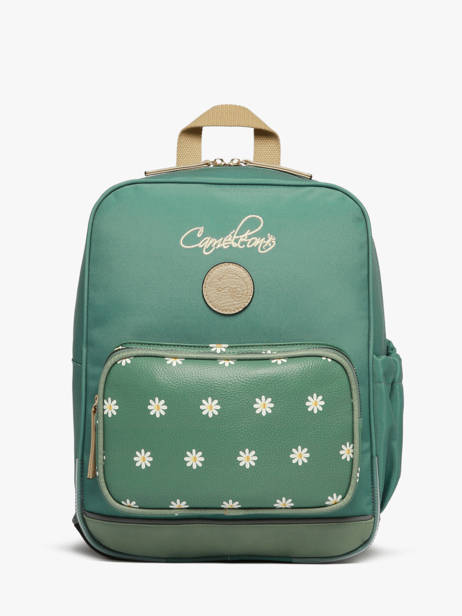 1 Compartment Backpack Cameleon Green vintage fantasy PBVGSD33