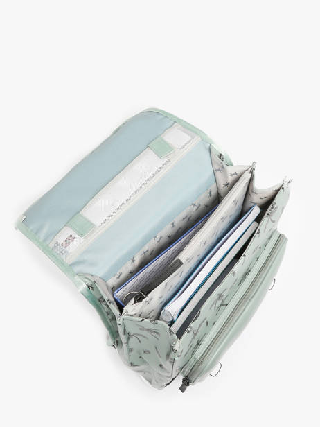 Sac à Dos 3 Compartiments Cameleon Vert vintage north PBVWSD39 vue secondaire 3