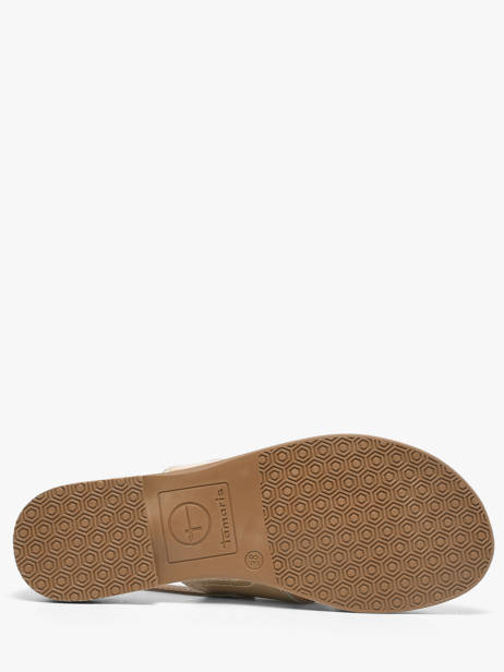 Sandales En Cuir Tamaris Or women 44 vue secondaire 6