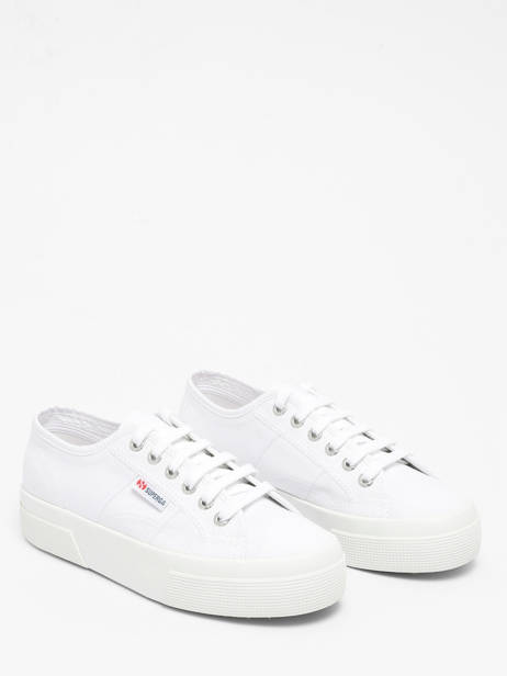 Platform Sneakers Superga White women 1384W901 other view 1