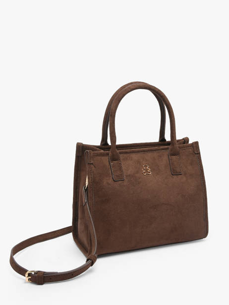 Sac Porté Main Identite Lulu castagnette Marron identite D vue secondaire 1