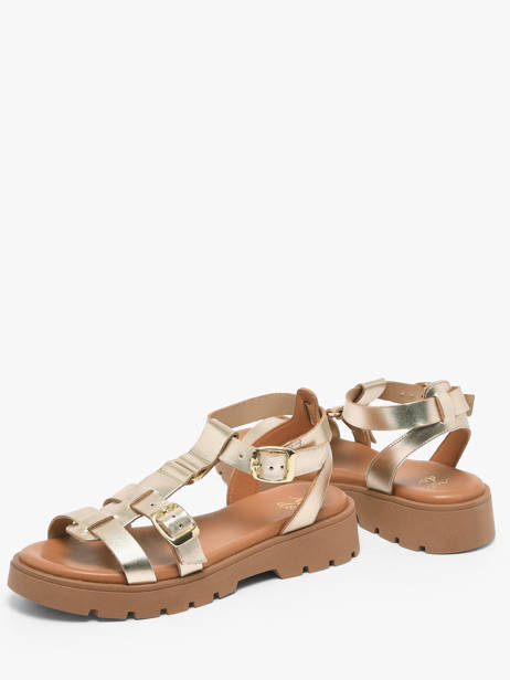 Sandales En Cuir We do Or women 45710A05 vue secondaire 2