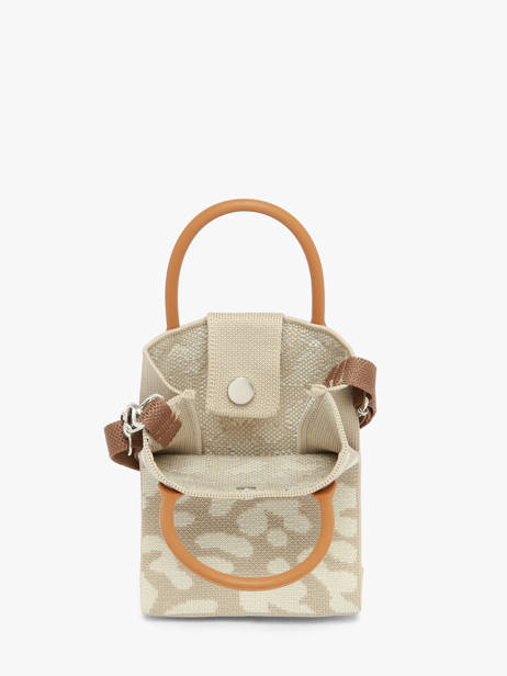 Sac Bandoulière Phonebag Polyester Miniprix Beige phonebag P202 vue secondaire 2