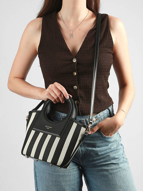 Sac Porté Main Sun Beach Miniprix Noir sun beach DG5820 vue secondaire 1