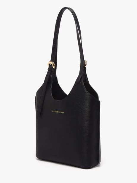 Sac Porté épaule Th Modern Polyester Tommy hilfiger Noir th modern AW18617 vue secondaire 2