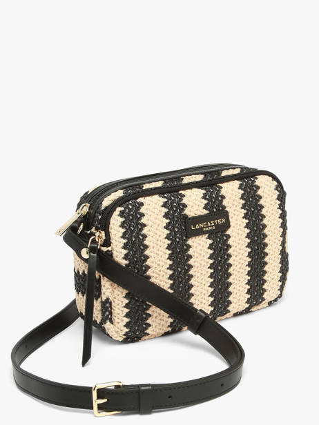 Sac Bandoulière Mini Osier Italie Lancaster Noir mini osier italie 71 vue secondaire 2