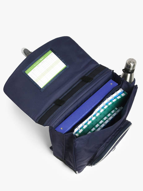 Cartable 2 Compartiments Tann's Bleu les fantaisies f 38268 vue secondaire 3