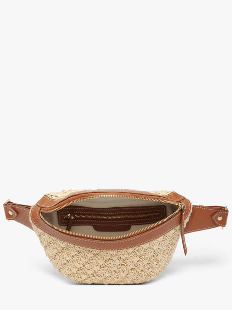 La Banane Raphia Et Cuir Paul marius Beige raphia BANANRAP vue secondaire 3