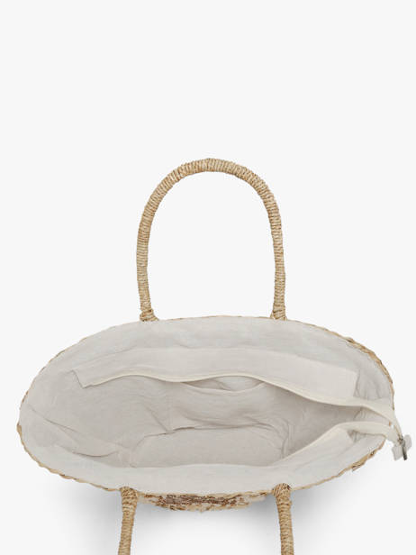 Sac Porté épaule Straw Paille Miniprix Beige straw B468 vue secondaire 2