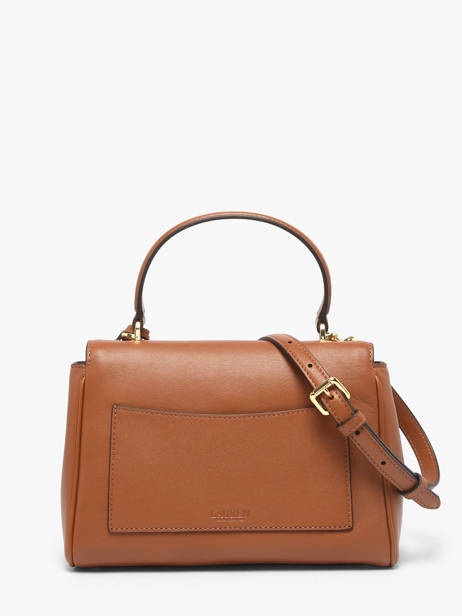 Sac Bandoulière Farrah Cuir Lauren ralph lauren Marron farrah 31P15611 vue secondaire 4
