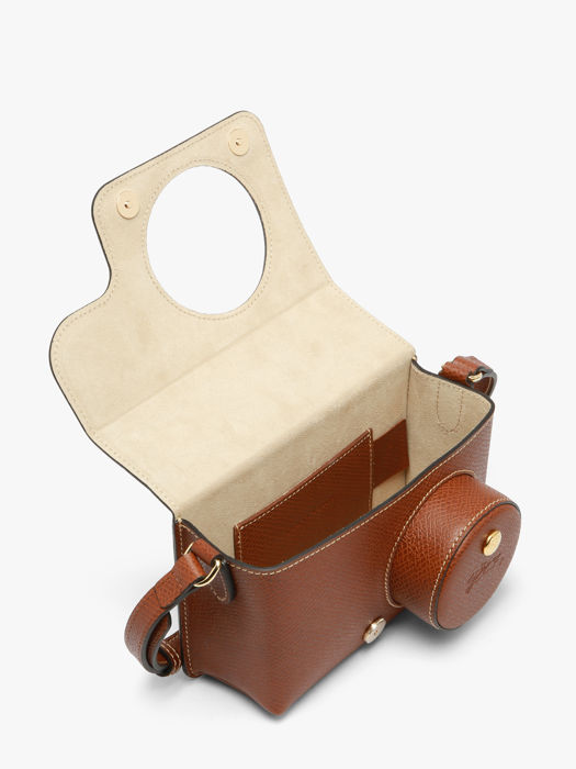 Longchamp Epure Sacs porté travers Marron
