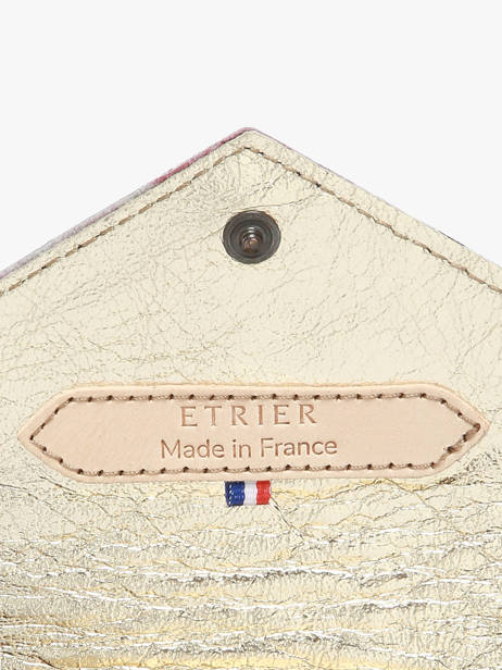Porte-monnaie Agnes Cuir Etrier Noir agnes EAGN5018 vue secondaire 2