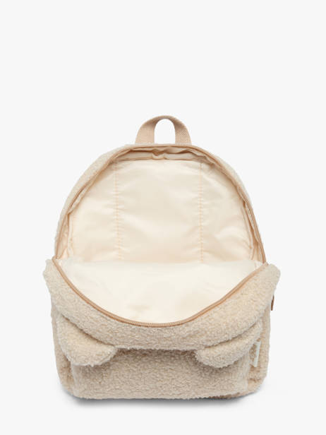 Mini Sac à Dos Pret Beige ridge and row 1716 vue secondaire 3