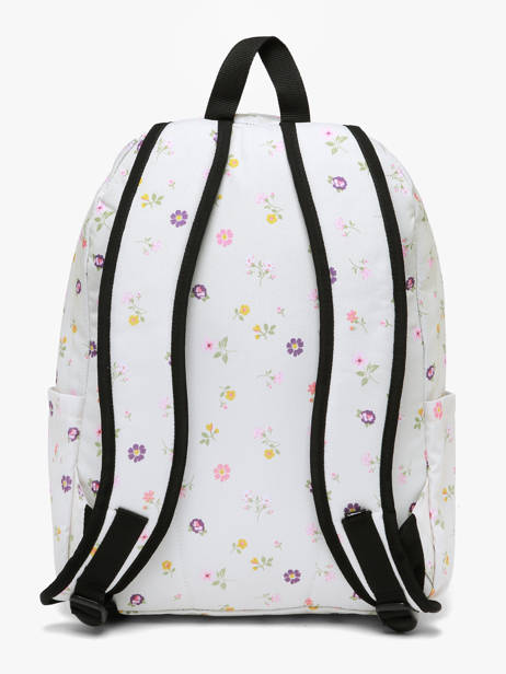 Sac à Dos 1 Compartiment Vans Blanc backpack VN000H4W vue secondaire 3