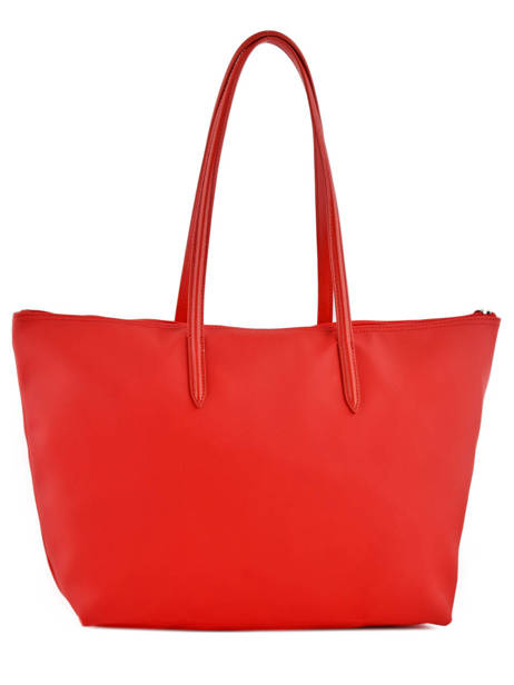 Sac Cabas L.12.12 Concept Lacoste Rouge l.12.12 concept 17WAYPGK vue secondaire 3