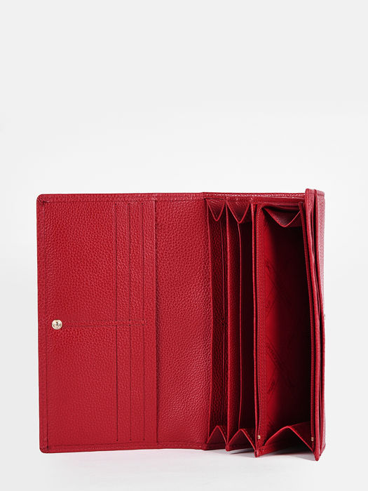 Longchamp Le foulonnÃ© Portefeuilles Rouge