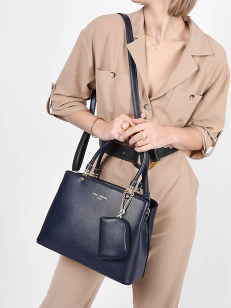 Sac PortÃ© Main Sable Miniprix Bleu sable G7347 vue secondaire 1