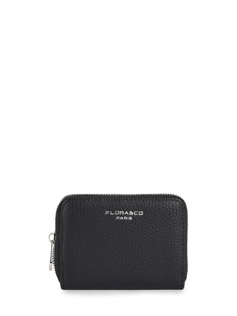 Porte-monnaie Grained Miniprix Noir grained K2015