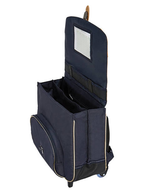 Cartable Ã  Roulettes 2 Compartiments Tann's Multicolore les fantaisies f 42265 vue secondaire 2