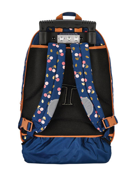 Sac A Dos Ã  Roulettes 2 Compartiments Tann's Bleu les fantaisies f 73242 vue secondaire 4