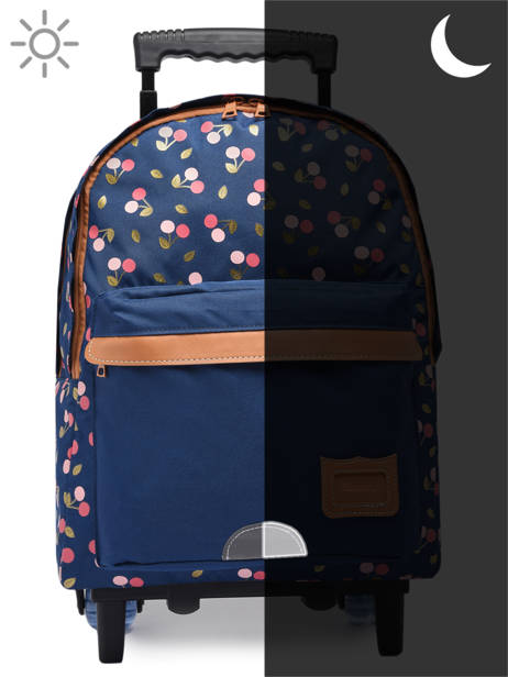 Sac A Dos Ã  Roulettes 2 Compartiments Tann's Bleu les fantaisies f 73242 vue secondaire 6