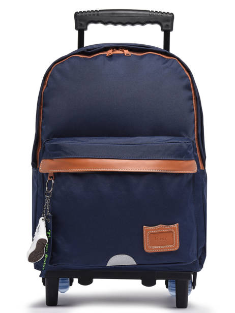 Sac A Dos Ã  Roulettes 2 Compartiments Tann's Bleu les fantaisies g 22-73111