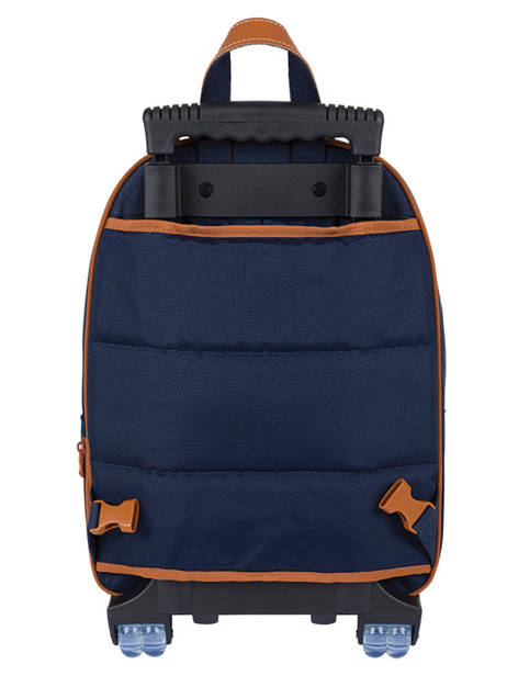 Sac A Dos Ã  Roulettes 2 Compartiments Tann's Bleu les fantaisies g 22-73111 vue secondaire 5