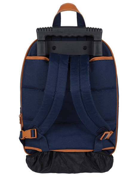 Sac A Dos Ã  Roulettes 2 Compartiments Tann's Bleu les fantaisies g 22-73111 vue secondaire 4