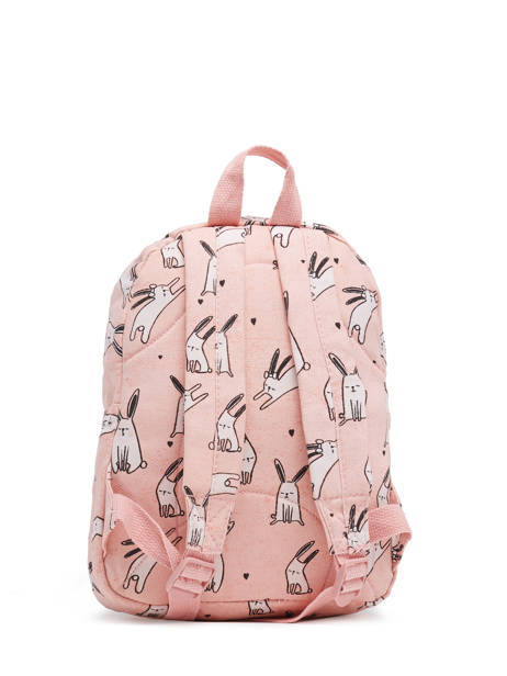 Sac Ã  Dos 1 Compartiment Kidzroom Rose dress up 1374 vue secondaire 4