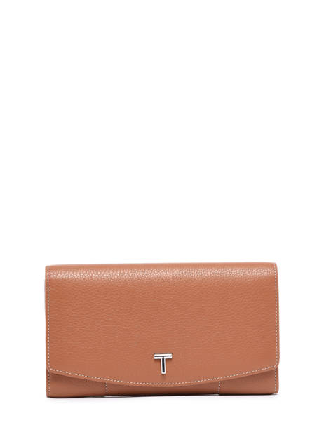 Grand Portefeuille ZippÃ© Romy Cuir Le tanneur Marron romy TROM3301
