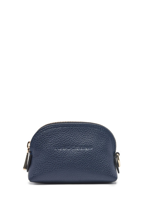 Longchamp Le foulonnÃ© Porte-monnaie Bleu