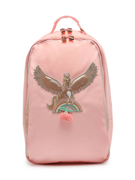 Sac Ã  Dos James 3 Compartiments Jeune premier Rose daydream girls G