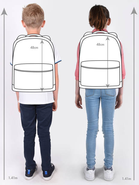 Sac A Dos Ã  Roulettes 1 Compartiment Paris st germain Bleu psg 23AP204R vue secondaire 1