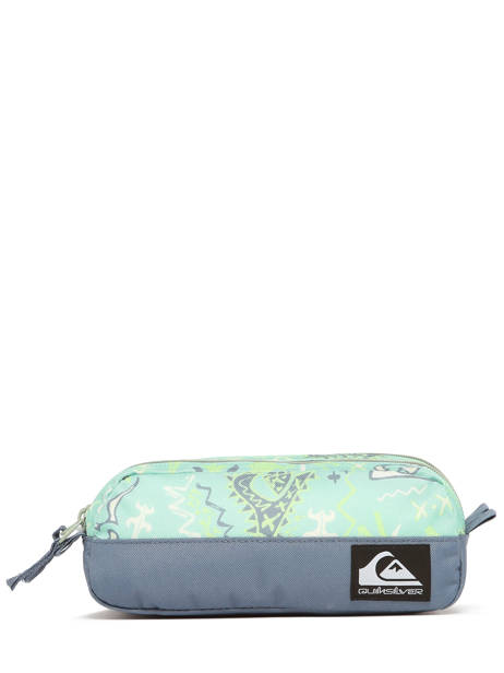 Pencil Case 2 Compartments Quiksilver Blue youth access QBAA3028