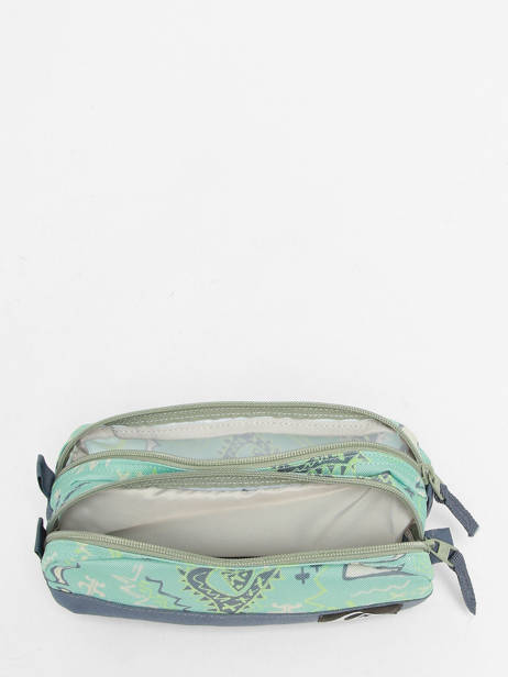 Pencil Case 2 Compartments Quiksilver Blue youth access QBAA3028 other view 1
