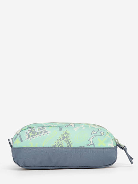 Pencil Case 2 Compartments Quiksilver Blue youth access QBAA3028 other view 2